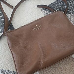 Kate Spade Brown Crossbody Bag with Classic Design